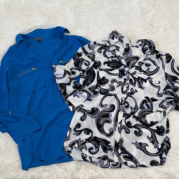 Express Tops - 👛 Bundle of 2 Express Blouses Size Small